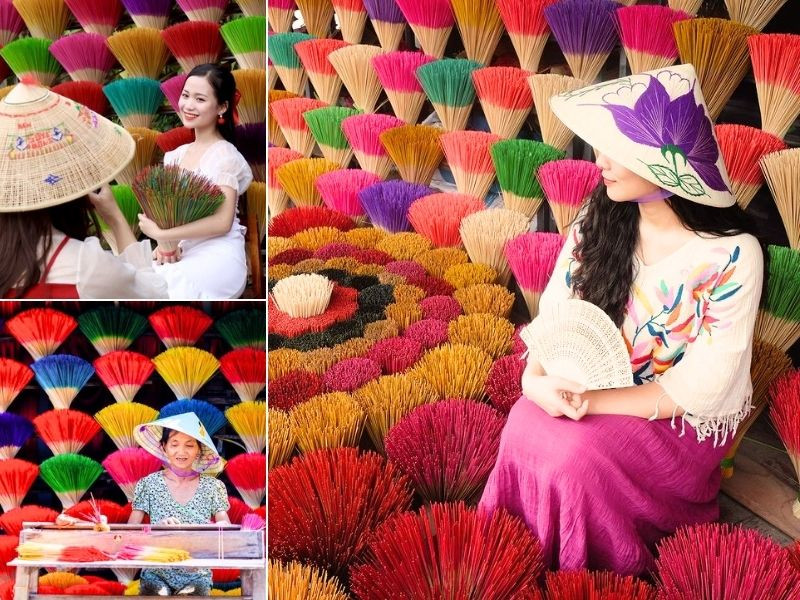 Làng nghề làm hương Thủy Xuân, địa điểm du lịch Huế thu hút khách 