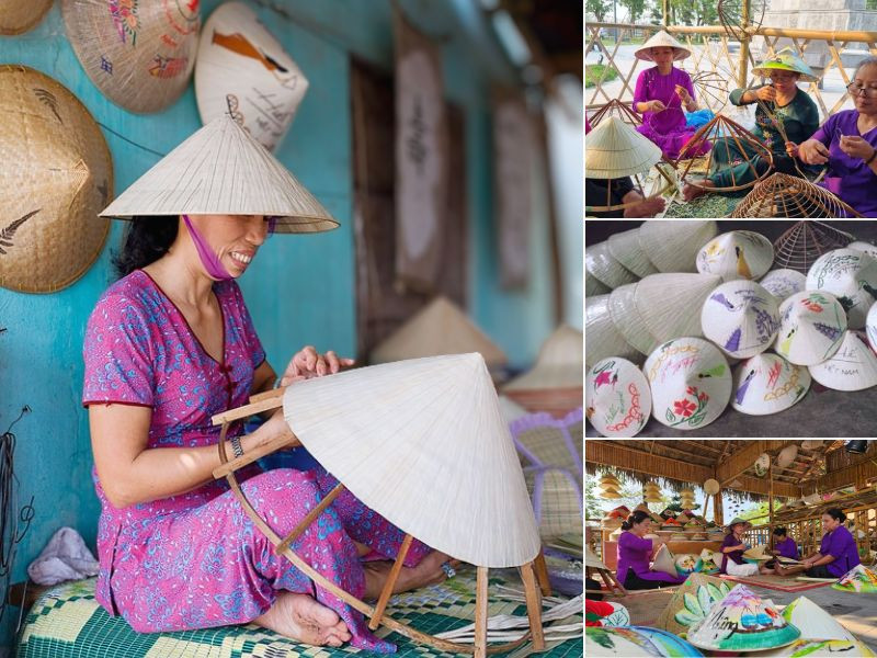 Làng nón Tây Hồ, biểu tượng đặc trưng của xứ Huế 