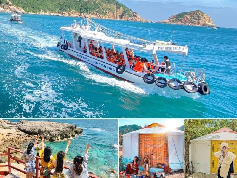 Ninh Chữ biển xanh chờ đón bạn trong chuyến du lịch tháng 9