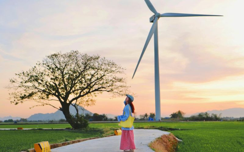 Cảnh đẹp nên thơ tại Đầm Nại 