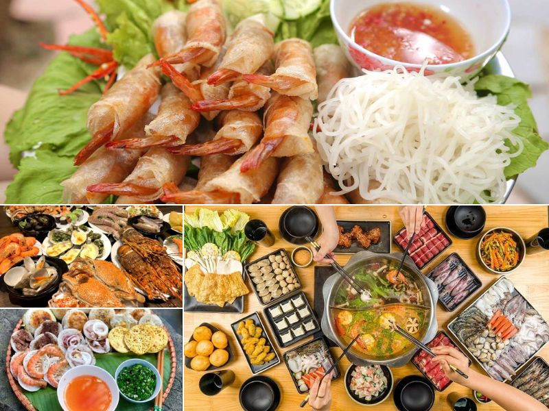 Ẩm thực hấp dẫn tại Bãi Dứa mà bạn nhất định phải thử