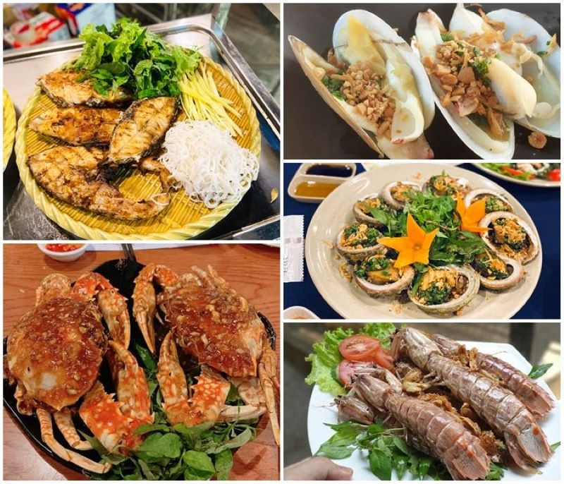 “No bụng” với những món hải sản tươi ngon tại Quy Nhơn