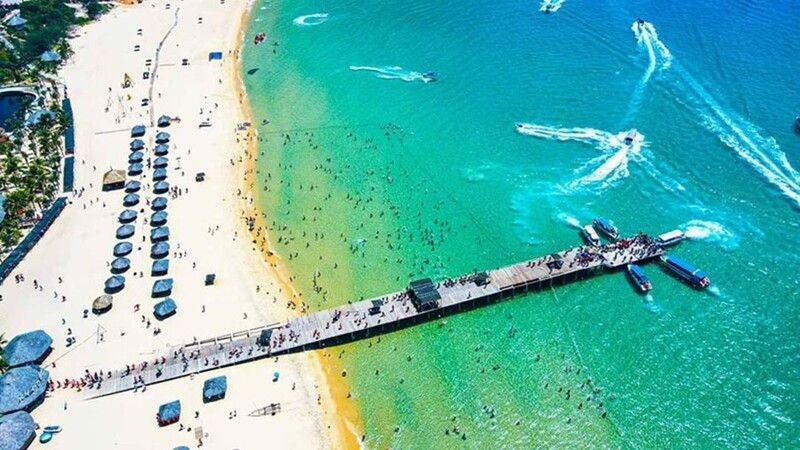 Kỳ Co biển xanh, cát trắng được ví như "Maldives của Việt Nam” 