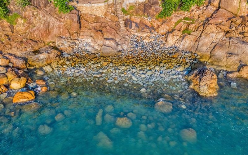 Bãi tắm vẫn giữ nguyên vẻ đẹp tự nhiên mà thiên nhiên ban tặng
