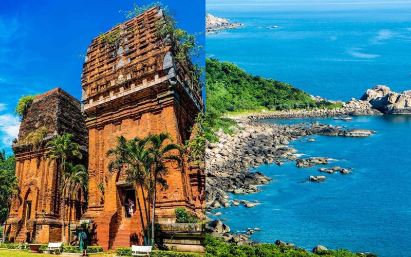 Tham quan Ghềnh Ráng và Tháp đôi