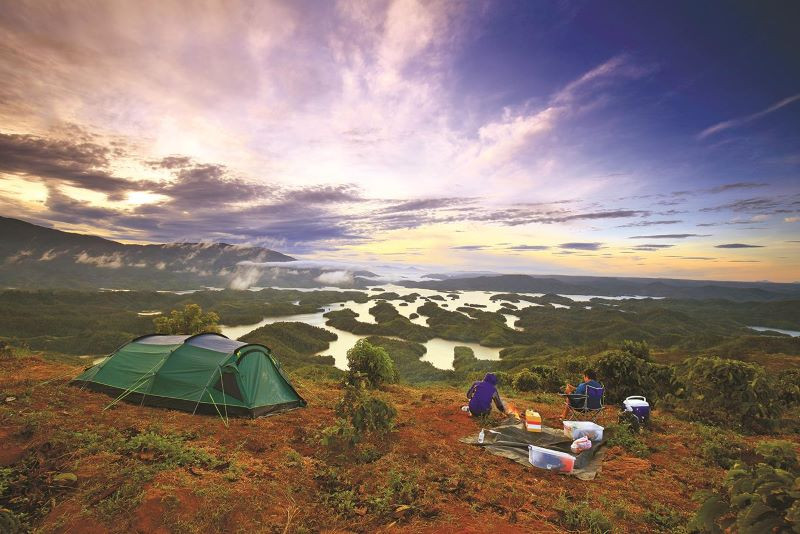Cắm trại tại Tà Đùng