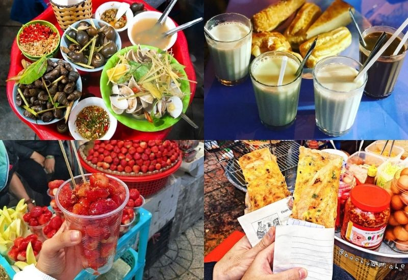 Ăn vặt tại chợ đêm Đà Lạt trải nghiệm thú vị