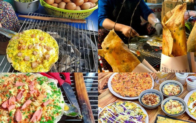 Bánh tráng nướng dì Đinh