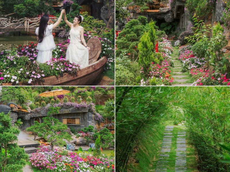 Khu vườn cổ tích Cổ Làng Mơ