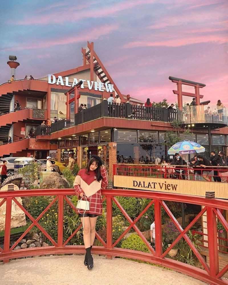 Check-in tại Đà Lạt View Coffee