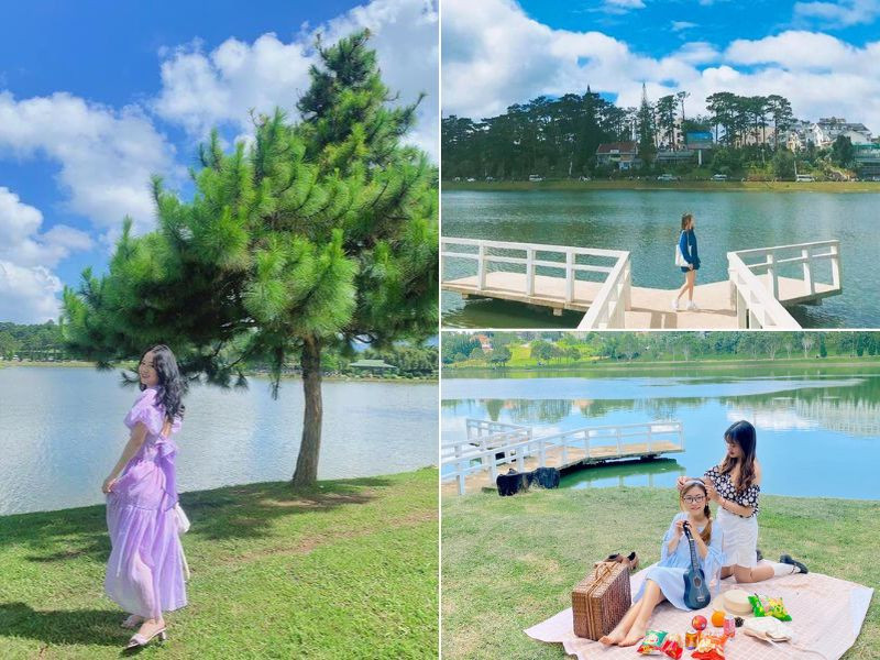 Nét đẹp nên thơ của hồ Xuân Hương
