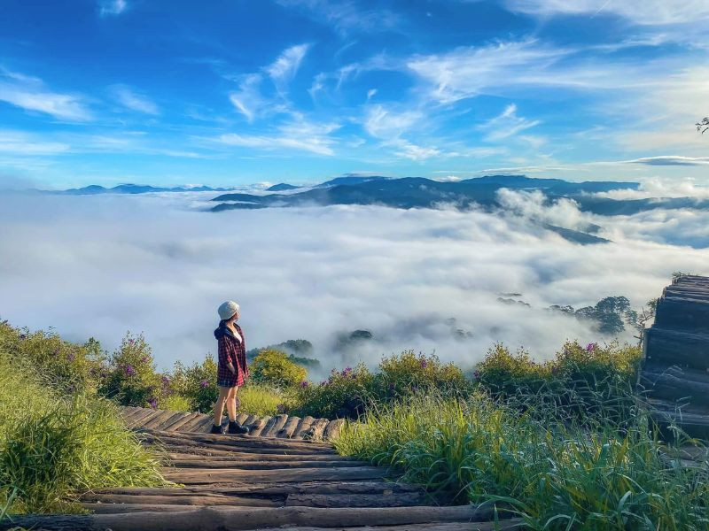 Săn mây ở Đà Lạt (ảnh: sưu tầm)
