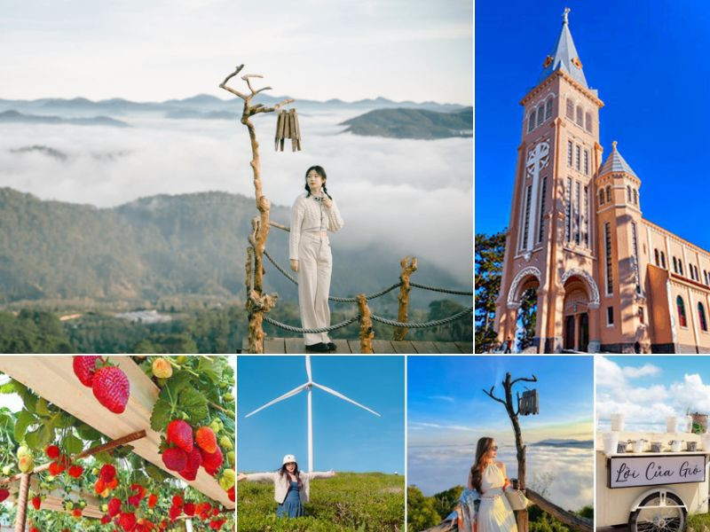 Lịch trình tour đi Đà Lạt