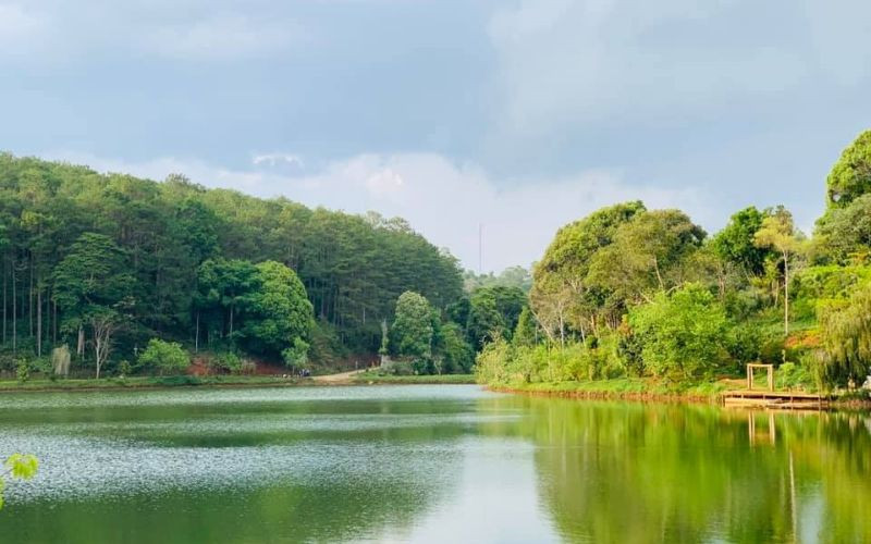 Hồ Đắk Ke - điểm đến đẹp Măng Đen