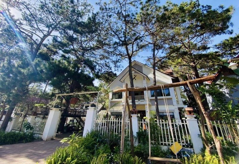 Chàng Thơ Villa được ví như một viên ngọc giữa rừng thông