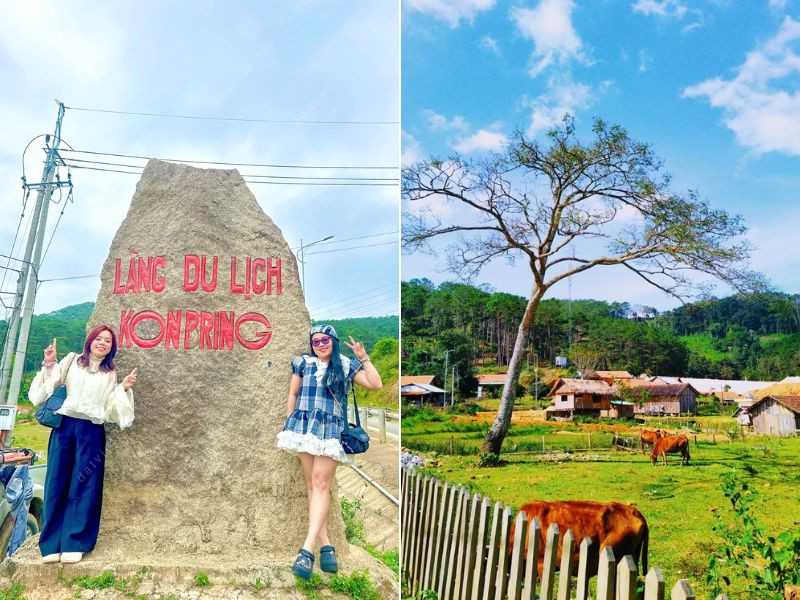 Làng Kon Pring - Bình yên giữa bản làng Tây Nguyên