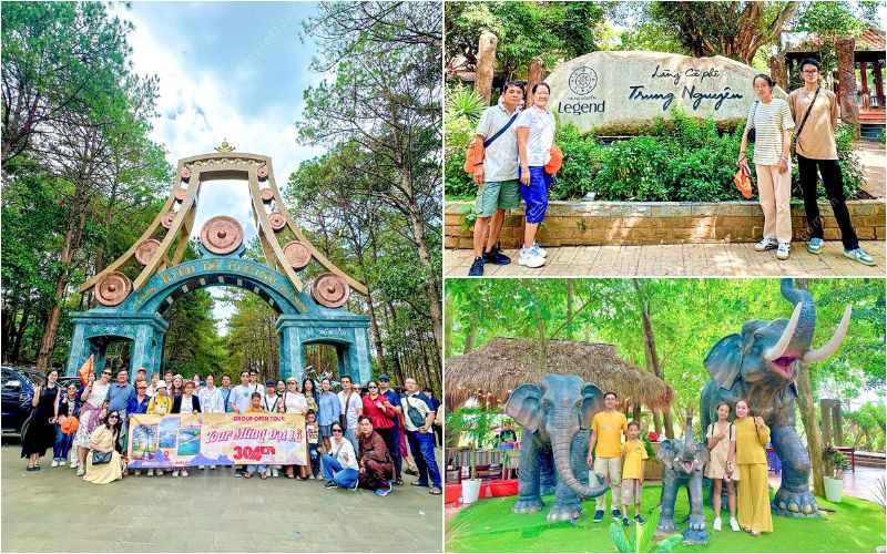 Hình ảnh đoàn tour du lịch Măng Đen 3N4Đ