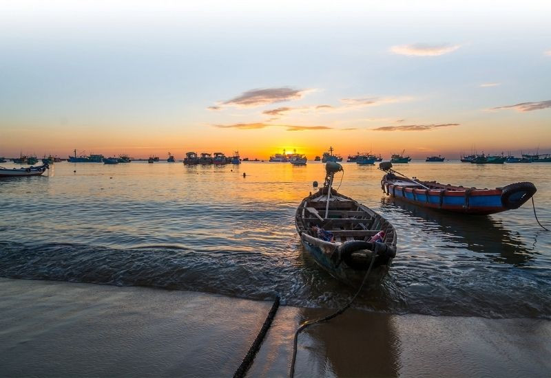 Vẻ đẹp của mùa thu thơ mộng trên đảo Ngọc