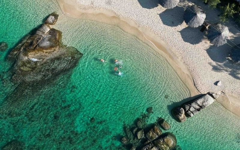 Bãi biển Phan Rang vắng người dịp Tết, không gian yên bình Bãi biển Phan Rang vắng người dịp Tết, không gian yên bình