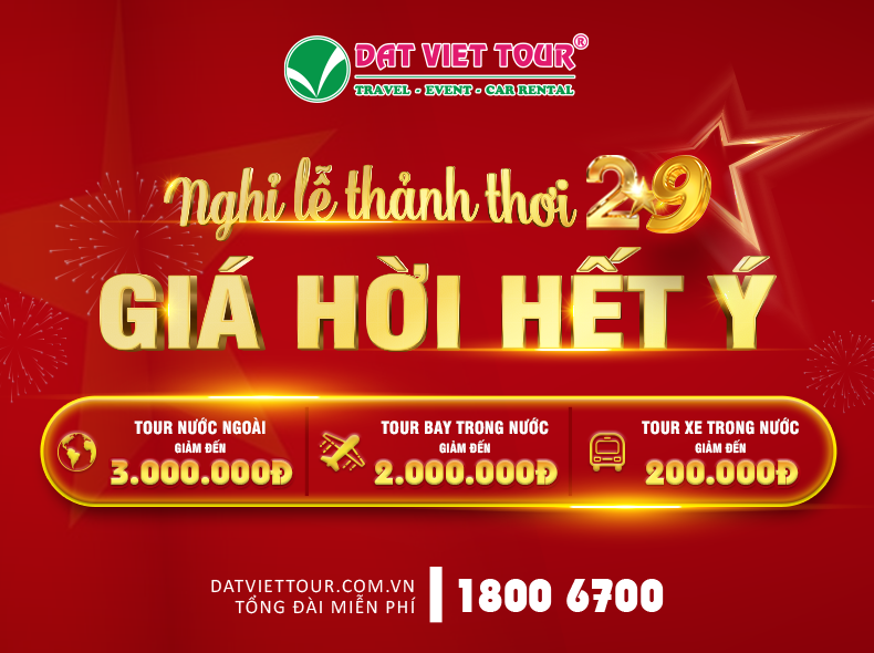 Du lịch lễ 2/9
