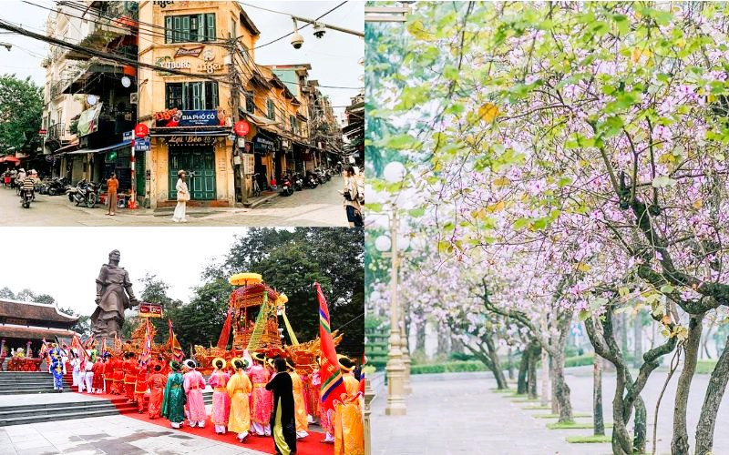 Cảm nhận vẻ đẹp thủ đô vào mùa xuân