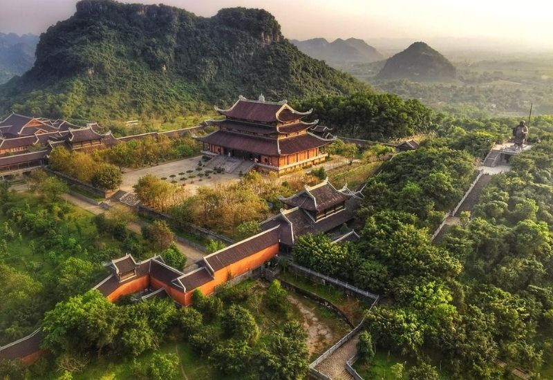 Không gian tâm linh thanh tịnh tại chùa Bái Đính