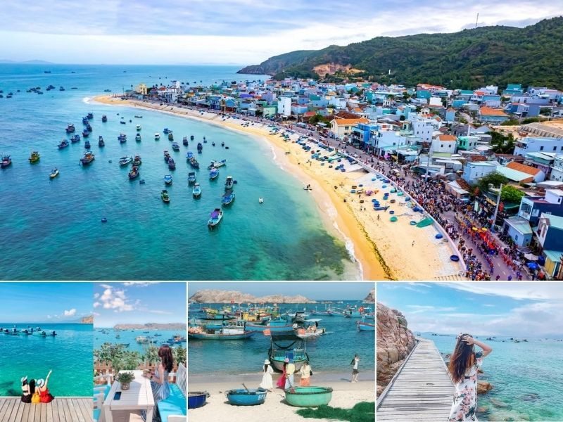 Nhơn Hải - làng chài yên bình giữa biển xanh 