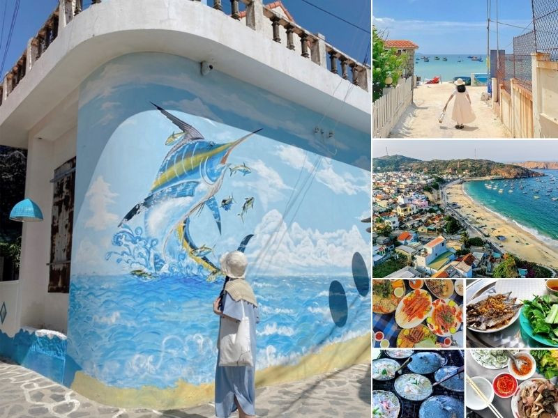 Ghé đến làng chài Nhơn Lý - chạm nét bình yên miền biển