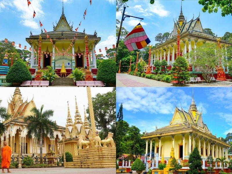 Chùa Hang (Kompông Chrây) nổi tiếng của Trà Vinh