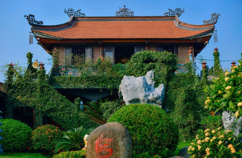 Quang cảnh chùa Phật Quang yên bình