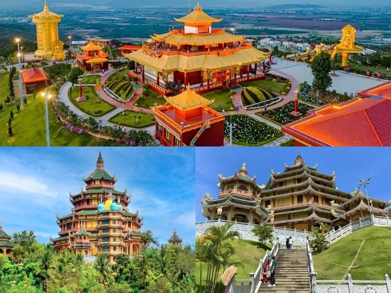 Samten Hills và Làng Chùa Đại Ninh (Lâm Đồng)