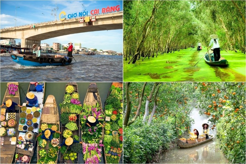 Khám phá chợ nổi, miệt vườn và ẩm thực miền Tây Khám phá chợ nổi, miệt vườn và ẩm thực miền Tây