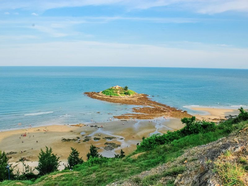 Không khí dễ chịu tại Hòn Bà
