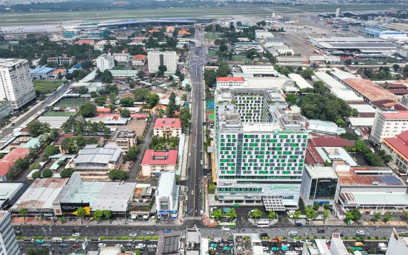 Tuyến Trần Quốc Hoàn giao Cộng Hòa nối về Nhà ga T3