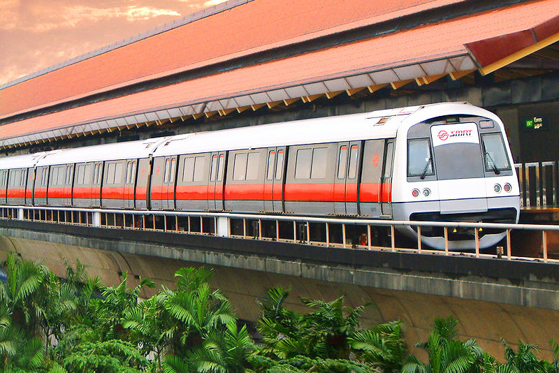 Hệ thống tàu điện ngầm tại Singapore 