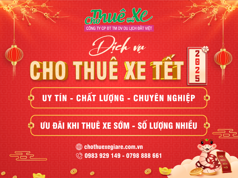 Dịch vụ cho thuê xe tết 2025