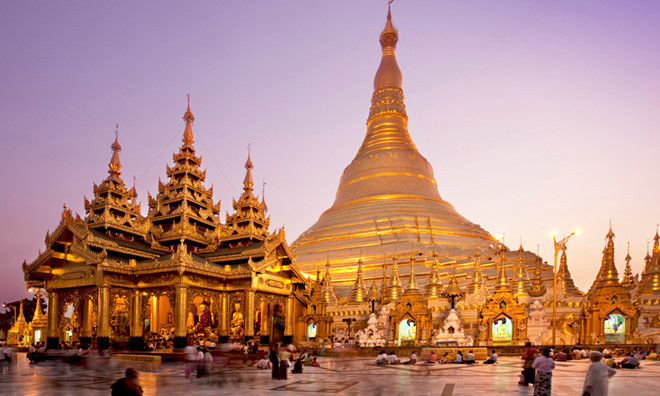 Chùa Shwedagon - ngôi chùa nổi tiếng tại Myanmar