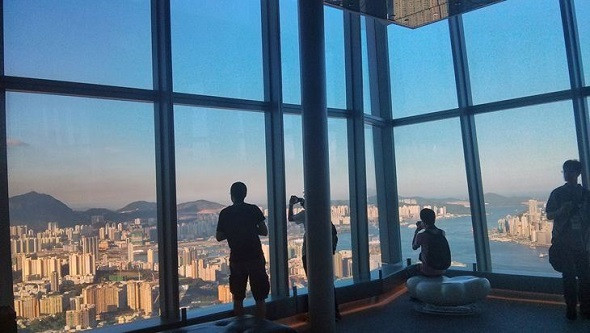 Tòa nhà Sky 100 - nơi lý tưởng để ngắm nhìn toàn cảnh Hong Kong 