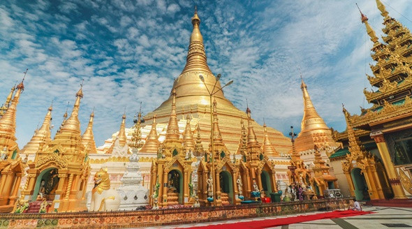 Cẩm Nang Du Lịch Myanmar Giá Rẻ - Chùa vàng Shwedagon