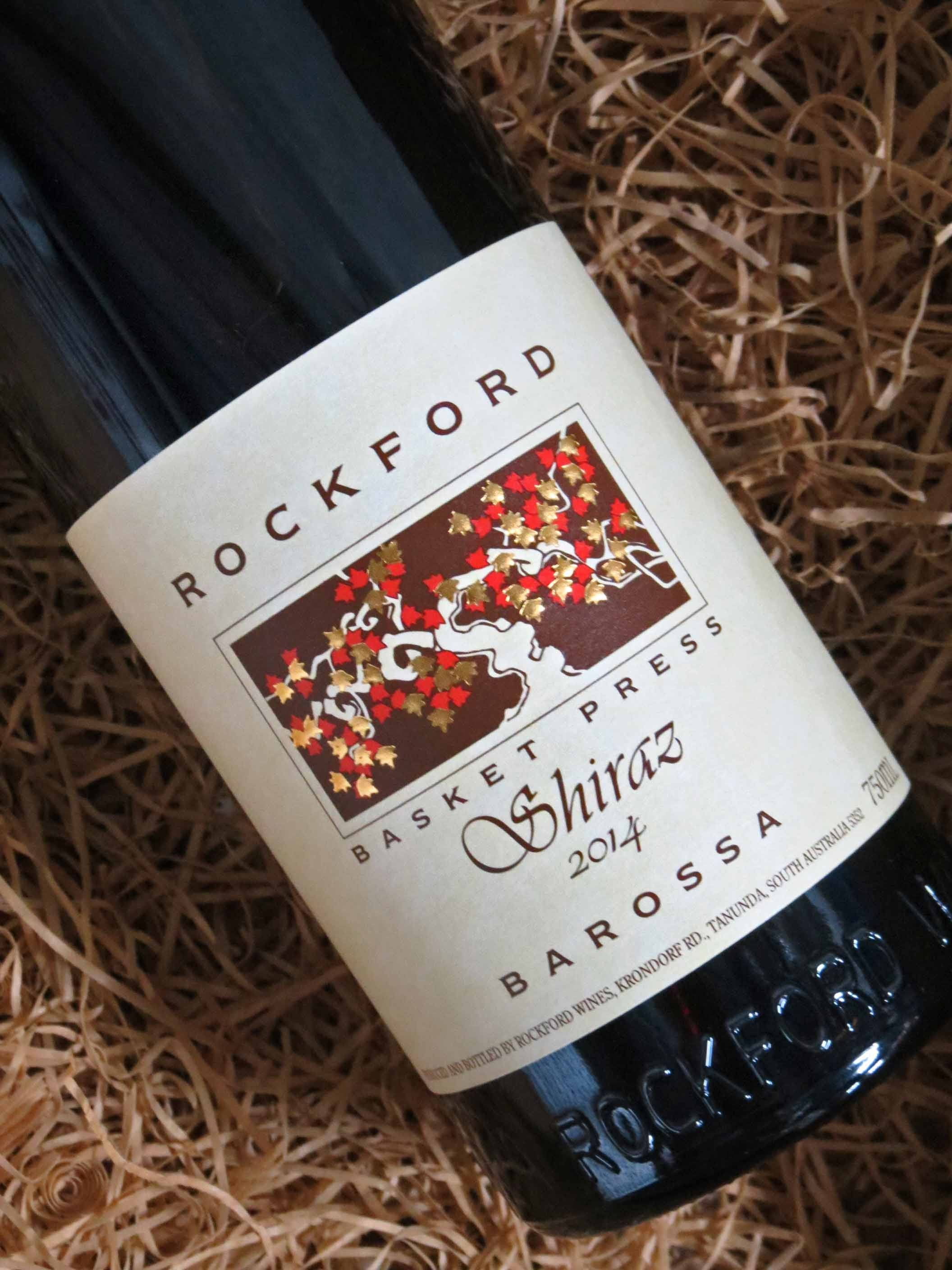 Gọi tên 4 loại rượu vang ngon nhất niềm Nam nước Úc - Basket Press Shiraz, thương hiệu Rockford, vùng Barossa
