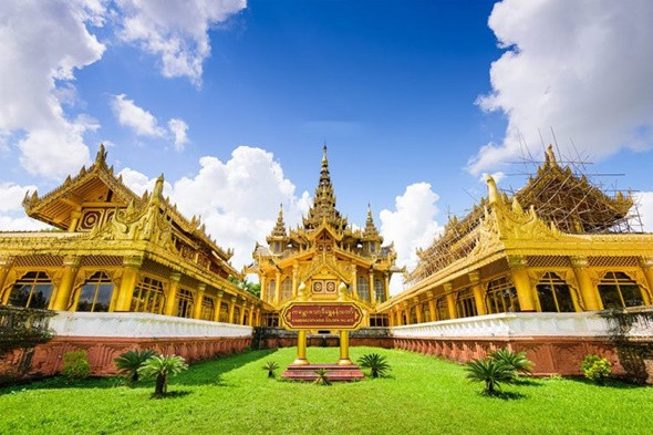 Oanh Tạc 5 Địa Điểm Trứ Danh Tại Myanmar - Cung điện Kanbawathardi