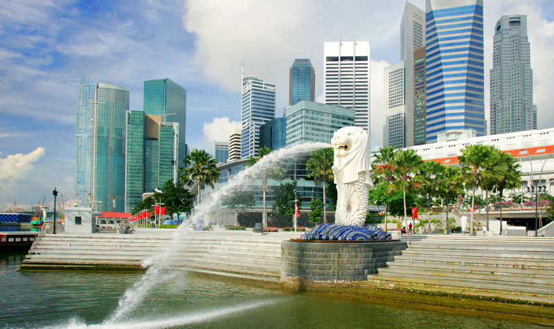 Top 3 địa điểm check in lý tưởng khi du lịch Singapore - Công viên sư tử