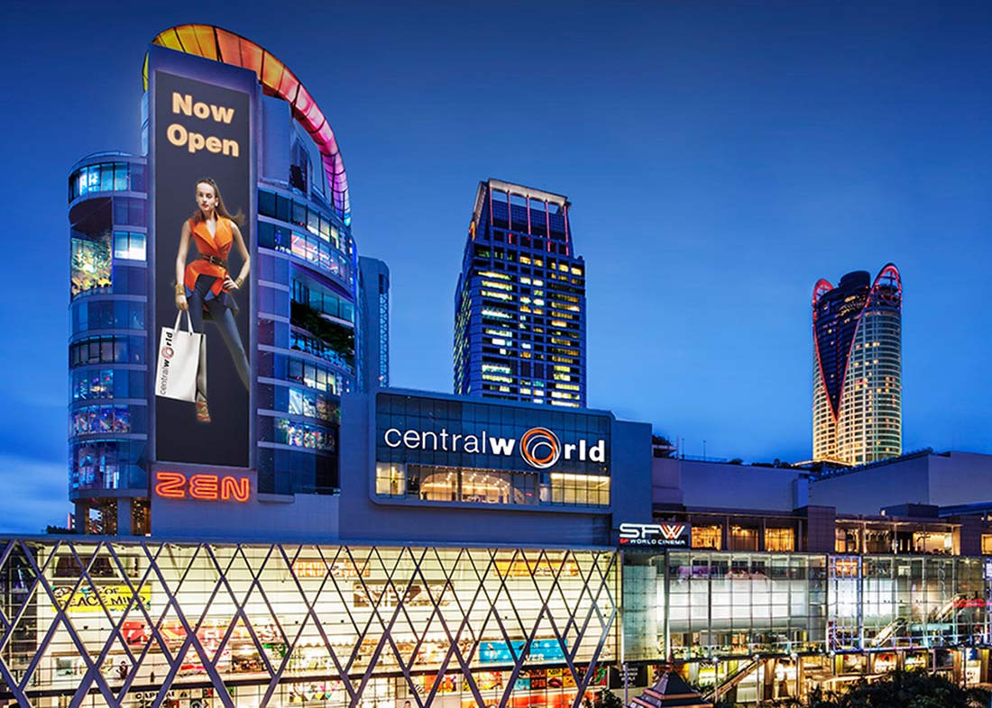 Những trung tâm mua sắm nổi tiếng tại Thái Lan - Central World 