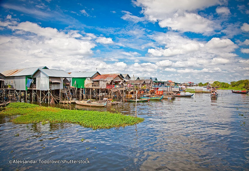 Du lịch Campuchia: Một chiều bình yên ở biển hồ Tonle Sap - ảnh 1
