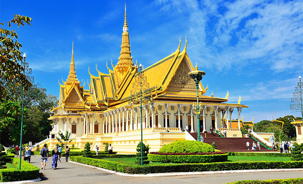 Hoàng cung Campuchia, chùa vàng chùa bạc