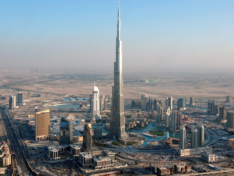 Du lịch Dubai - Tòa tháp Burj Khalifa