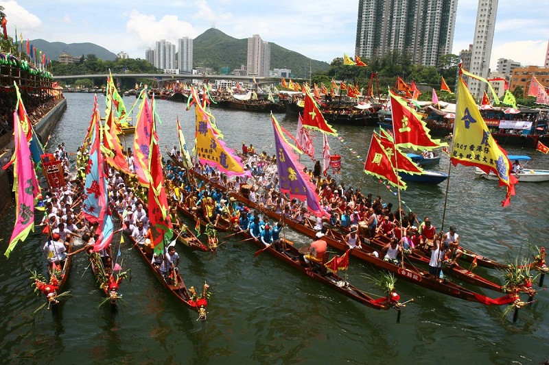 Hội đua thuyền rồng tại HongKong