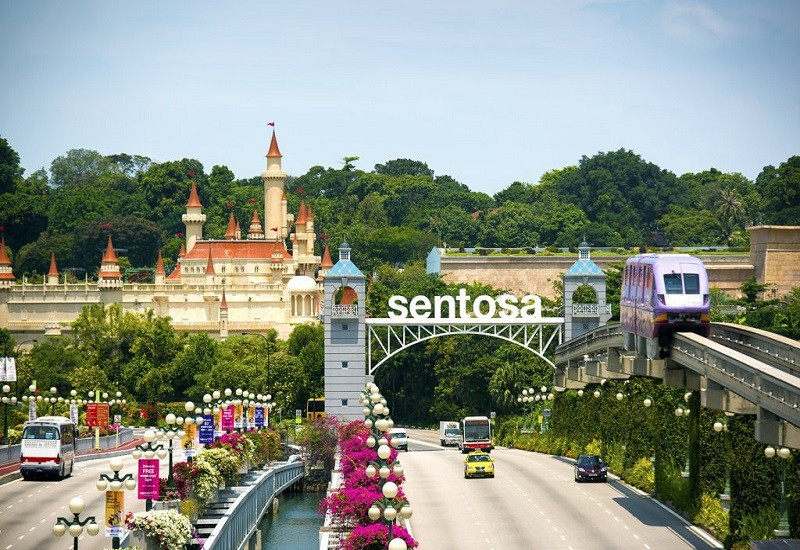 Đảo Sentosa Singapore - điểm du lịch Singapore hút khách