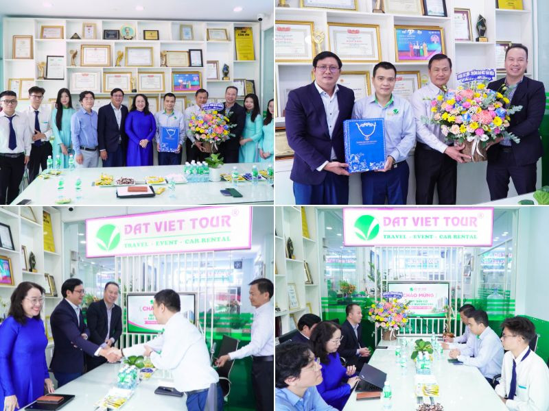 Buổi đón tiếp đoàn đại diện Khoa Du lịch - Trường Đại học Văn Hiến tại Đất Việt Tour Buổi đón tiếp đoàn đại diện Khoa Du lịch - Trường Đại học Văn Hiến tại Đất Việt Tour