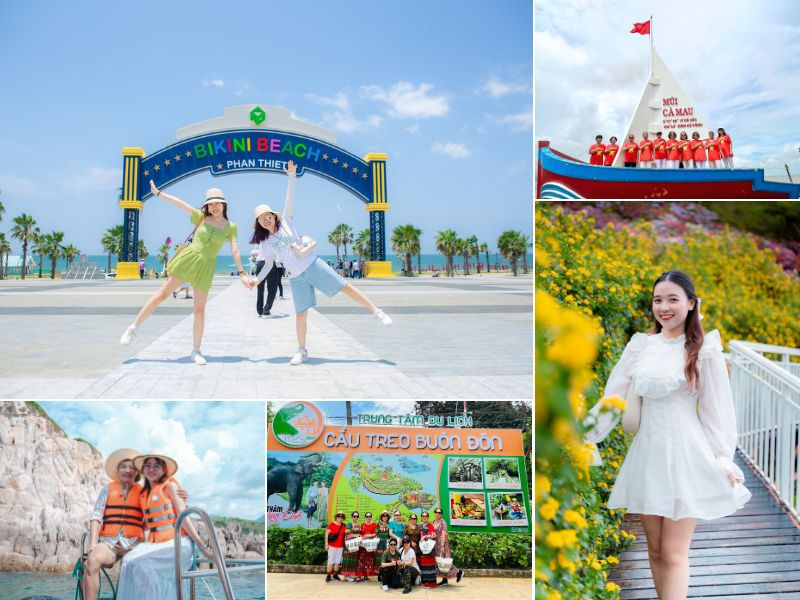 Chùm tour di chuyển bằng xe - Đa dạng điểm đến 